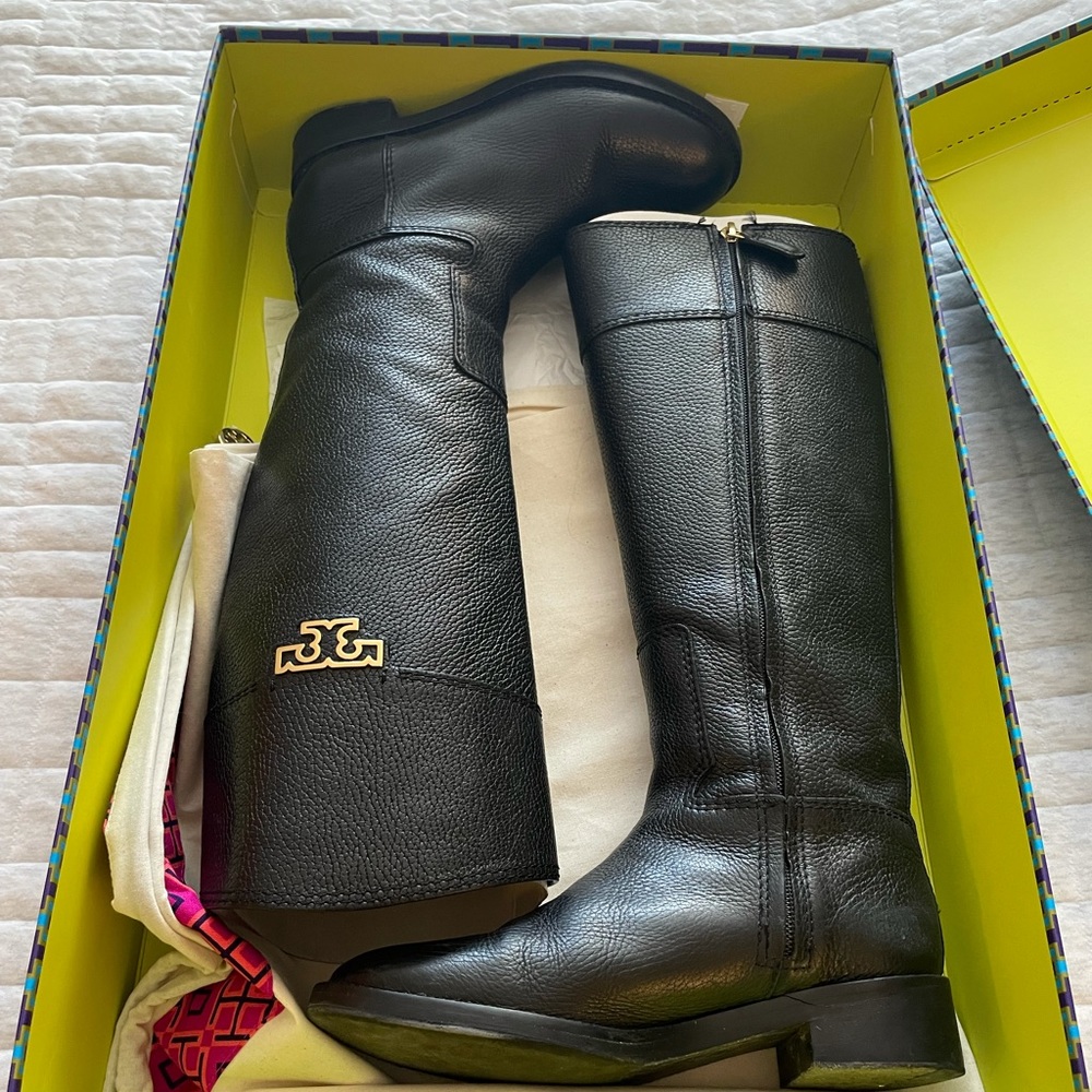 Tory Burch Black Boots